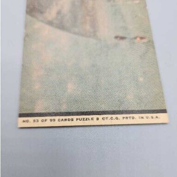 1969 Topps Man On The Moon #53 Moon Pilot Michael Collins Rookie Card Astronaut - Picture 9 of 9